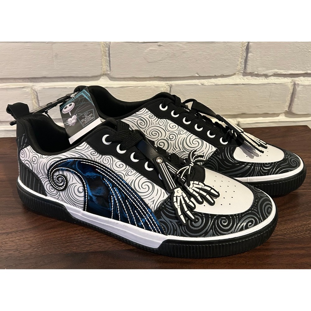 NWT Ground Up Disney Nightmare Before Christmas Jack Skellington Sneaker Sz 11.5